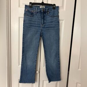 Madewell Cali Demi-Boot Jeans 28T